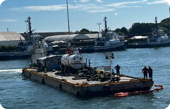 Seawolf barges aliados en suministros marítimos